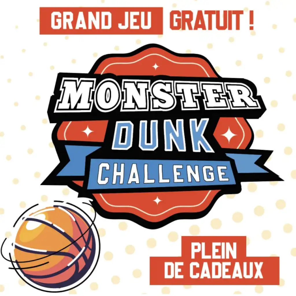 A partir du 30 mars, découvrez le Monster Dunk Challenge !